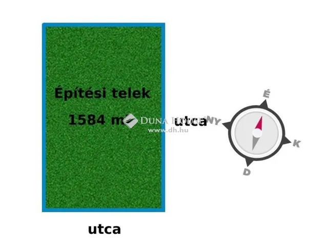 Eladó telek Fertőrákos 1584 nm