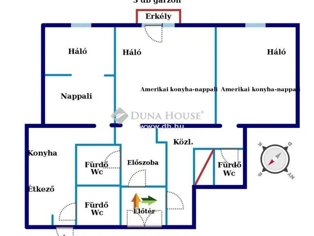 Eladó lakás Budapest IX. kerület, Külső Ferencváros 106 nm