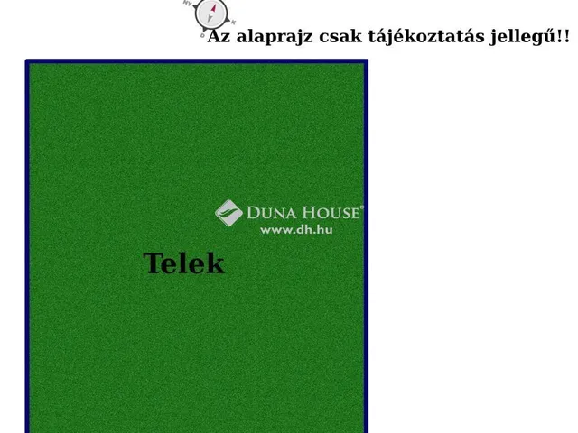 Eladó telek Kerepes 850 nm