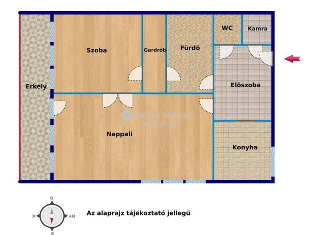 Eladó lakás Budapest XV. kerület 64 nm