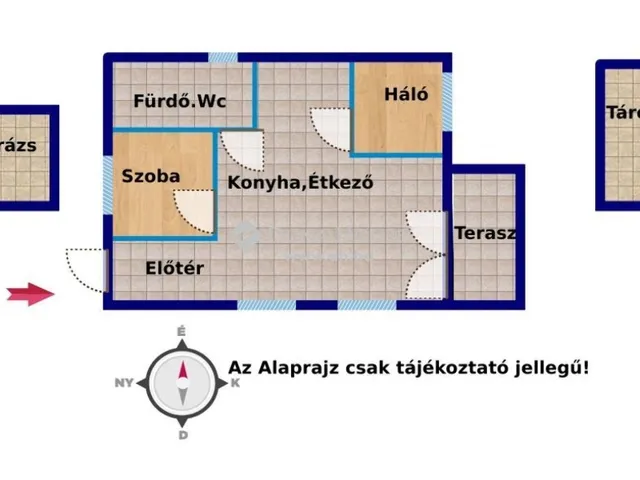 Eladó ház Felsőpakony 60 nm