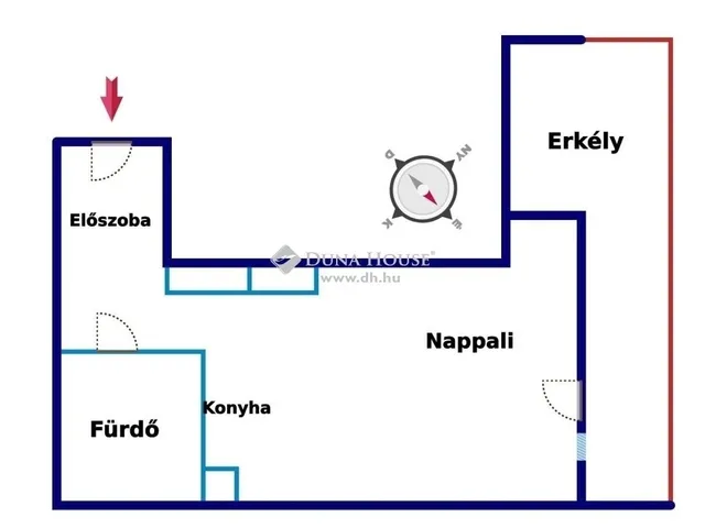 Eladó lakás Budapest XIII. kerület 46 nm