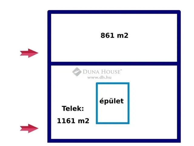 Eladó telek Budapest XII. kerület 1161 nm