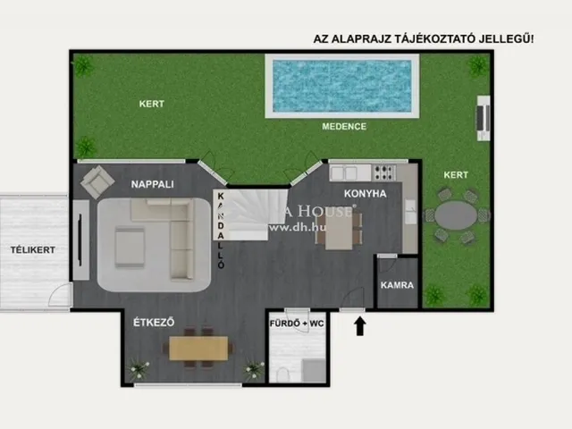 Eladó ház Budapest II. kerület 400 nm