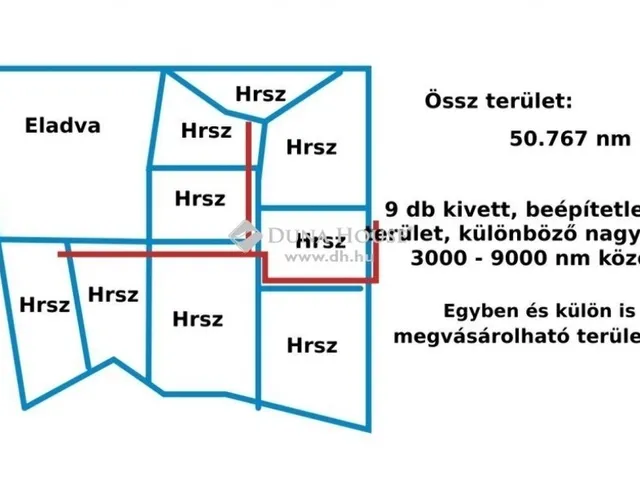 Eladó kereskedelmi és ipari ingatlan Szeged 50767 nm