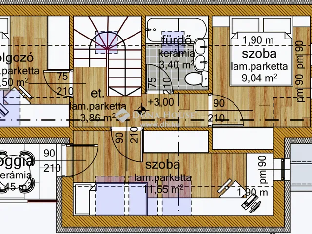 Eladó ház Budapest XXII. kerület, Baross Gábor telep 85 nm