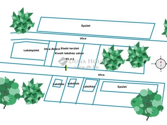 Eladó telek Budapest XXII. kerület, Budafok 485 nm