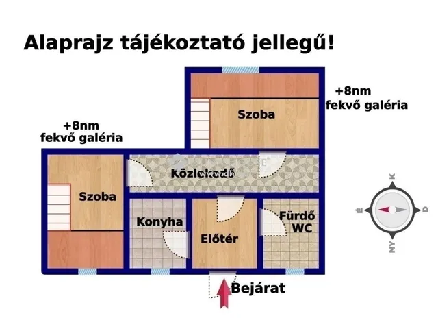 Eladó lakás Budapest VIII. kerület, Józsefváros 68 nm