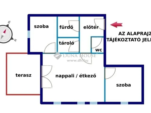 Eladó lakás Dunaharaszti 57 nm