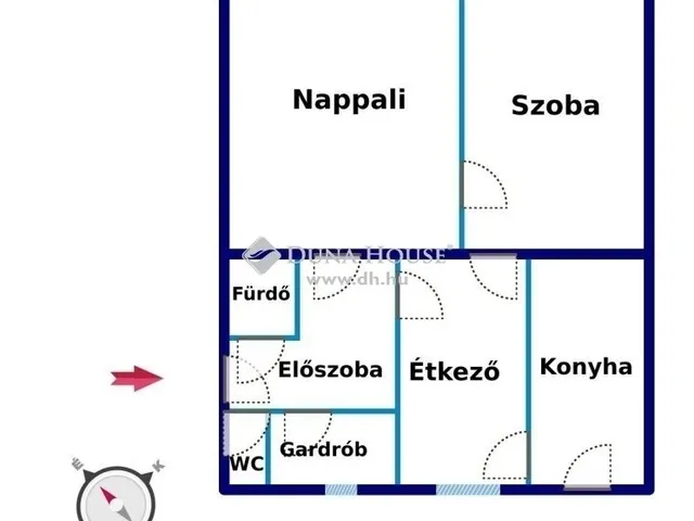 Eladó lakás Budapest IX. kerület, Rehabilitációs terület IX. ker. 78 nm