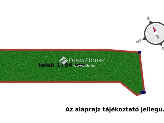 Eladó telek Maglód 1754 nm