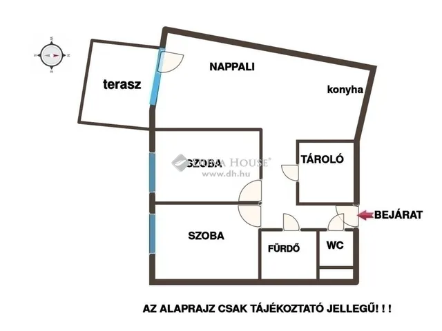 Eladó lakás Budapest XIII. kerület, Lőportárdűlő 58 nm