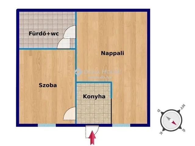 Eladó lakás Budapest VI. kerület, Nagykörúton belüli terület 42 nm