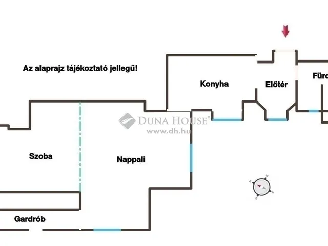 Eladó lakás Budapest VI. kerület, Nagykörúton kívüli terület 62 nm