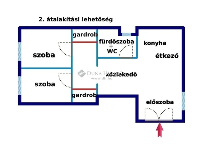 Eladó lakás Budapest VI. kerület, Nagykörúton belüli terület 58 nm