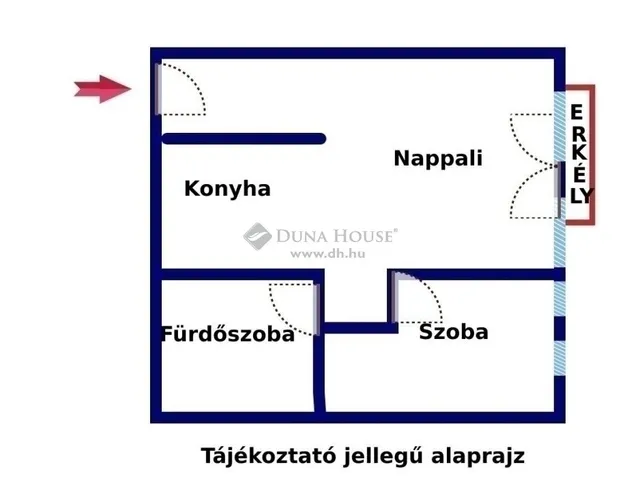 Eladó lakás Budapest VIII. kerület, Józsefváros 42 nm
