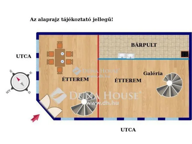 Eladó kereskedelmi és ipari ingatlan Budapest V. kerület, Belváros 76 nm