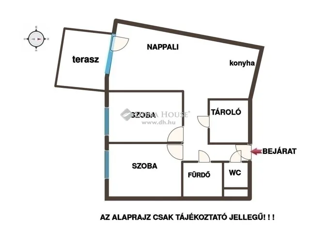 Eladó lakás Budapest XIII. kerület, Angyalföld 58 nm