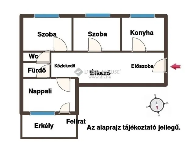 Eladó lakás Budapest XIX. kerület, Kispest 52 nm