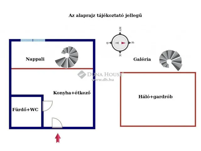 Eladó lakás Budapest VII. kerület 18 nm
