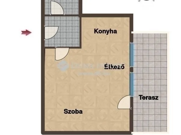 Eladó lakás Budapest XIII. kerület, Angyalföld 35 nm