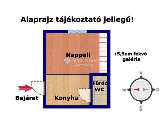Eladó lakás Budapest VIII. kerület 19 nm