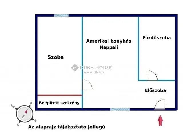Eladó lakás Budapest VI. kerület, Nagykörúton kívüli terület 37 nm