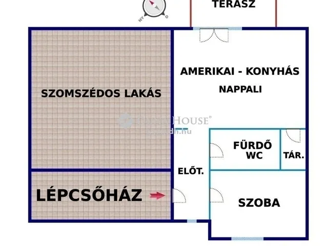 Eladó lakás Monorierdő 56 nm