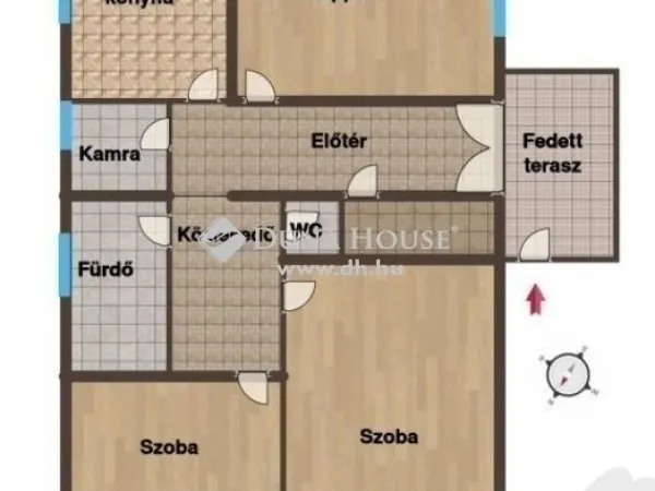 Eladó ház Budapest XVI. kerület, Rákosszentmihály 90 nm