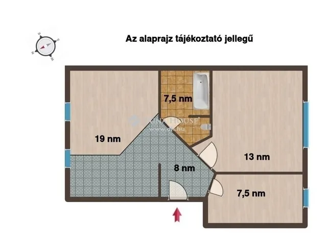 Eladó lakás Budapest XIV. kerület 55 nm