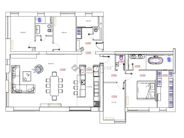 Eladó lakás Budapest XII. kerület, Virányos 240 nm