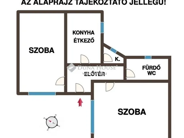 Eladó lakás Budapest VIII. kerület 60 nm