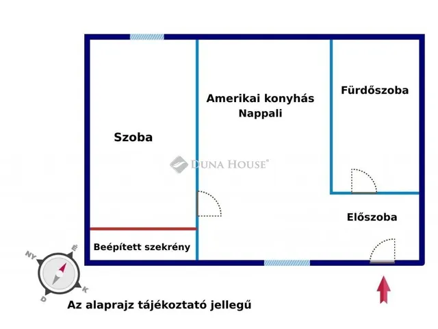 Eladó lakás Budapest VI. kerület, Diplomatanegyed 37 nm