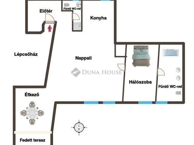 Eladó lakás Budapest II. kerület 66 nm