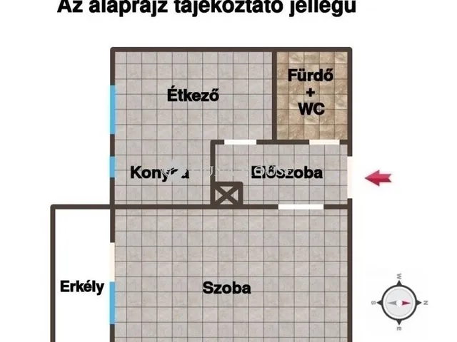 Eladó lakás Budapest XV. kerület 35 nm