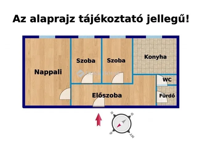 Eladó lakás Budapest XIX. kerület, Kispest 59 nm