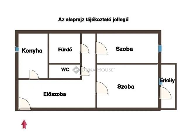 Eladó lakás Budapest VIII. kerület, Józsefváros 51 nm