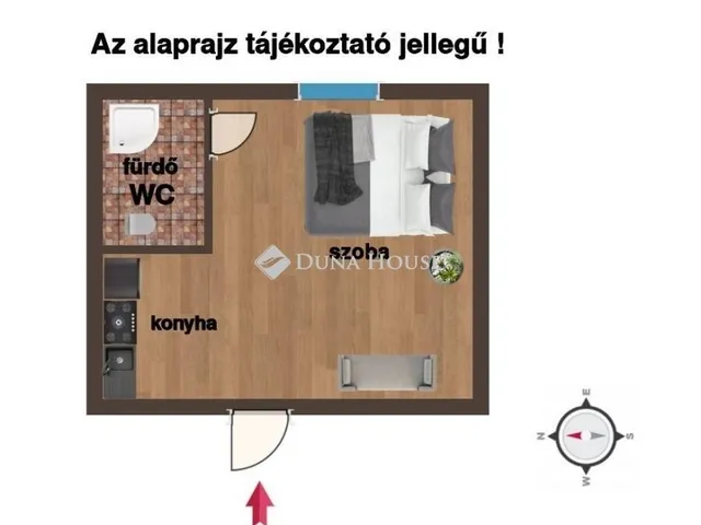 Eladó lakás Budapest VIII. kerület 11 nm