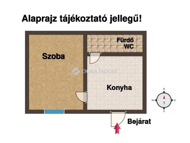 Eladó lakás Budapest VIII. kerület 22 nm