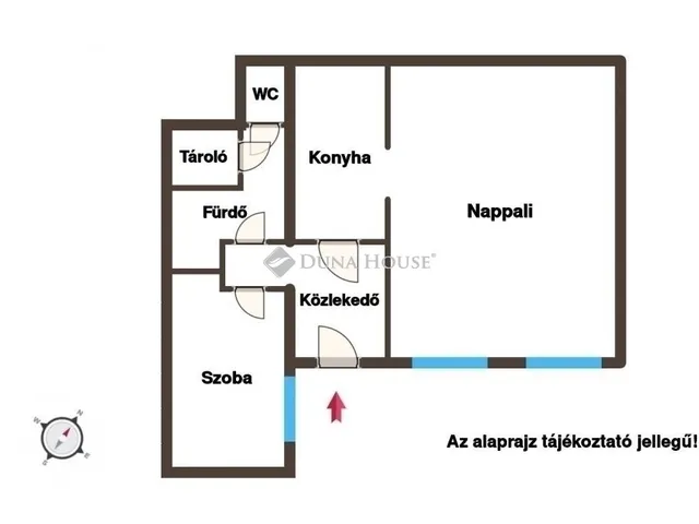 Eladó lakás Budapest VI. kerület, Nagykörúton kívüli terület 50 nm
