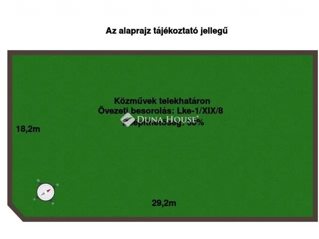 Eladó telek Budapest XIX. kerület 533 nm