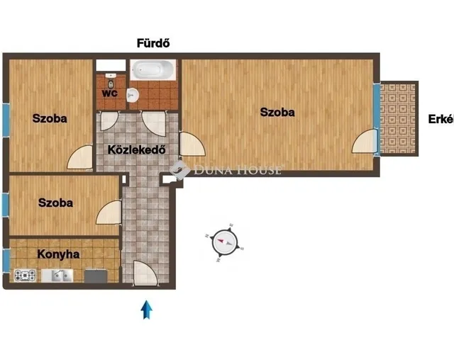 Eladó lakás Budapest XXI. kerület 56 nm