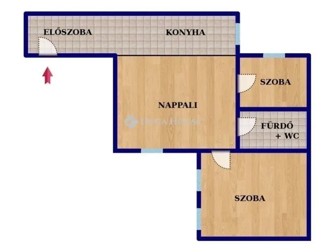 Eladó lakás Budapest V. kerület, Belváros 74 nm