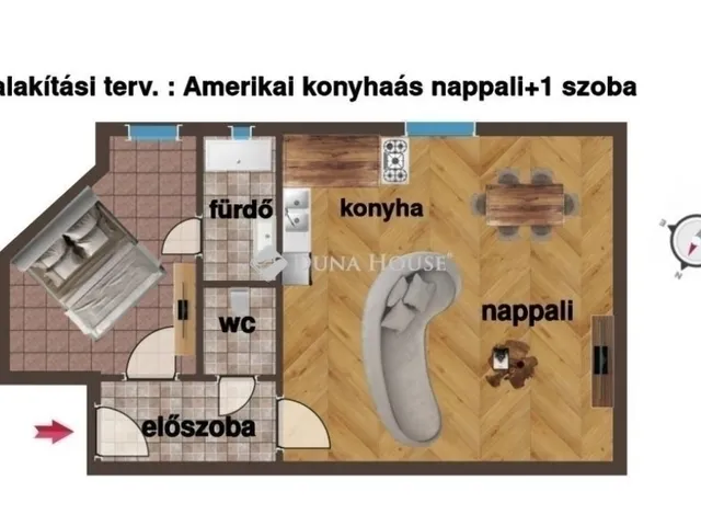 Eladó lakás Budapest X. kerület, Kőbánya 34 nm