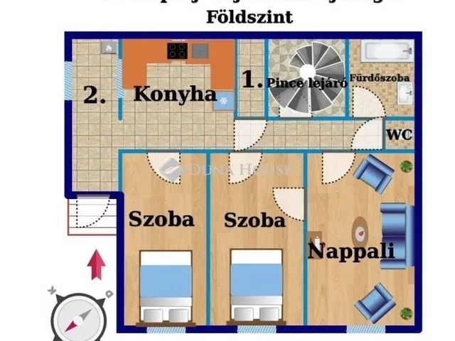 Eladó lakás Budapest XIX. kerület, Óváros 65 nm