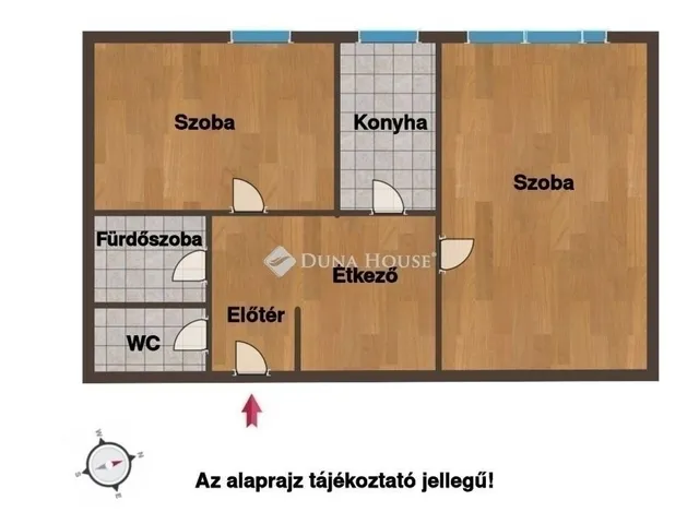 Eladó lakás Budapest III. kerület, Békásmegyer 52 nm
