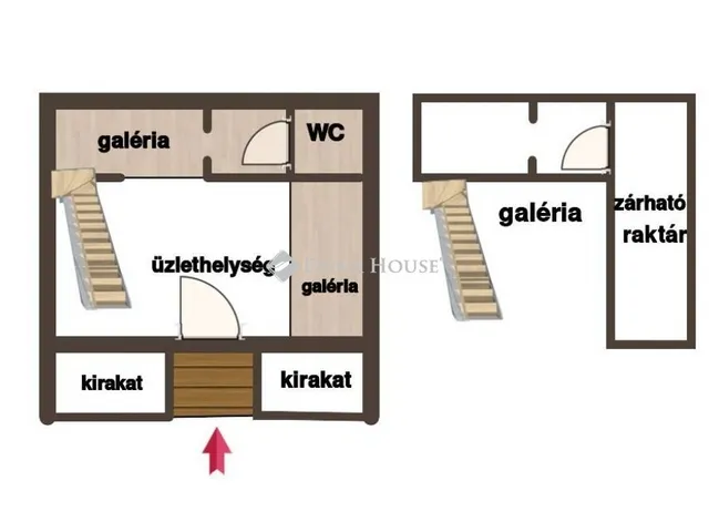 Eladó kereskedelmi és ipari ingatlan Budapest V. kerület 35 nm
