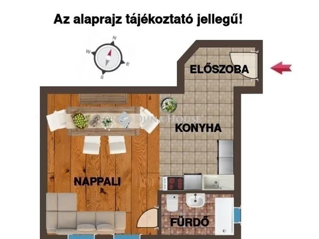 Eladó lakás Budapest XXI. kerület, Csepel Belváros 22 nm