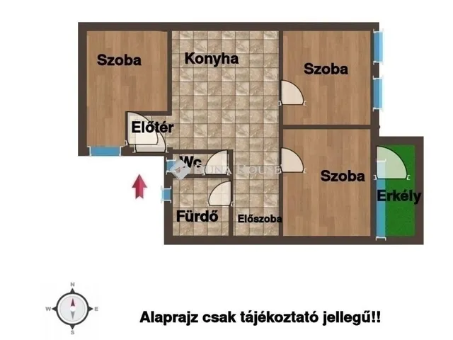 Eladó lakás Budapest XIX. kerület 60 nm