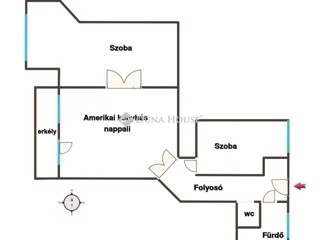 Eladó lakás Budapest VIII. kerület, Corvin negyed 73 nm